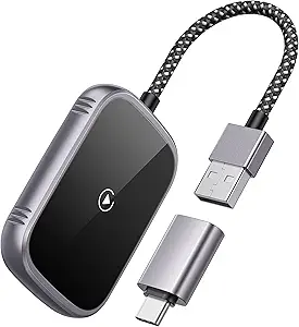 Wireless CarPlay Adapter 2-in-1 for iPhone & Android